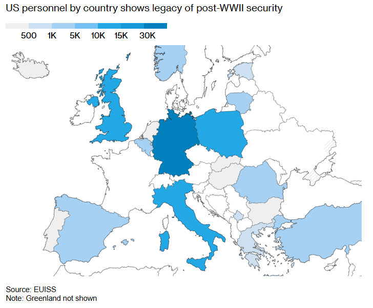 Європа просить США уповільнити неминуче виведення військ із континенту, - Bloomberg
