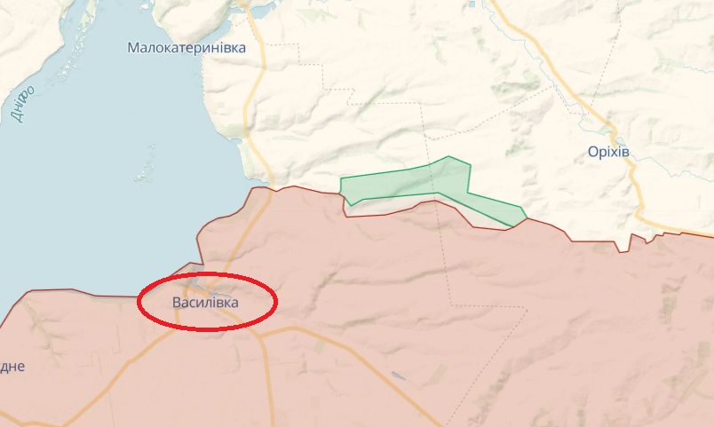 Росіяни розробили план евакуації колаборантів із Василівки у Запорізькій області