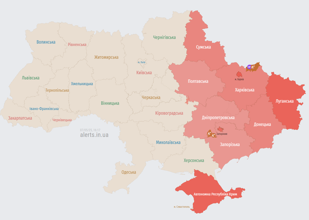 В Україні тривога за тривогою: чому росіяни активізувалися перед "перемир'ям" Путіна