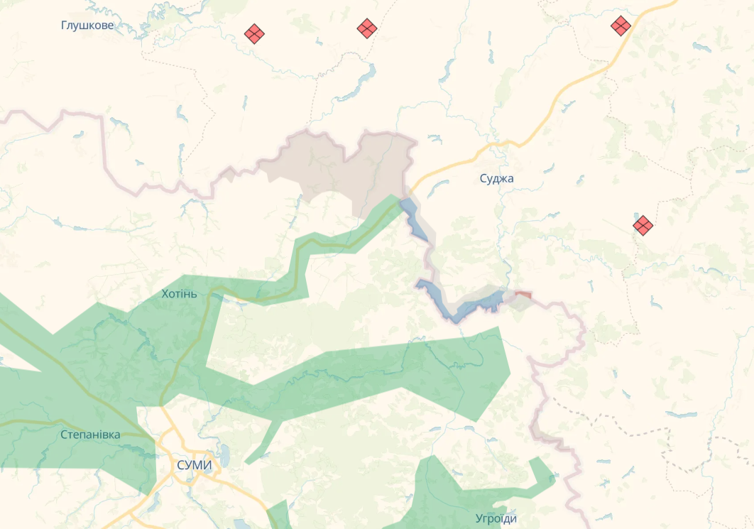 У РФ заявили, що Путін побував у Курській області за менш ніж 100 км від України