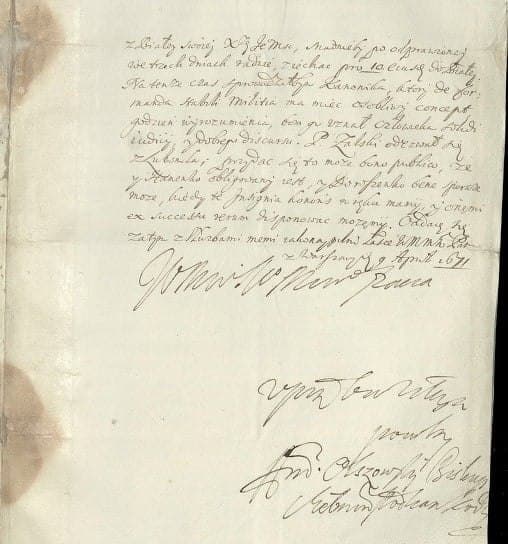 В Польше обнаружили уникальный документ времен гетмана Петра Дорошенко (фото)