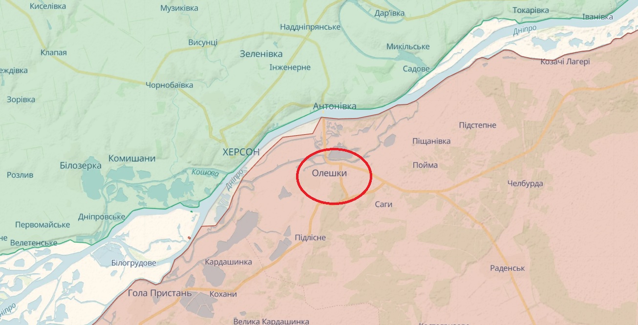 Украинские партизаны подорвали блокпост оккупантов возле Олешек: у врага есть потери, - ЦНС