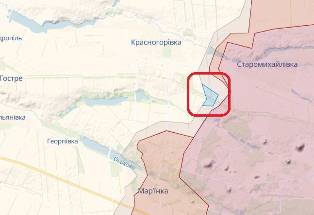 ЗСУ відкинули ворога на двох напрямках: DeepState оновив карту