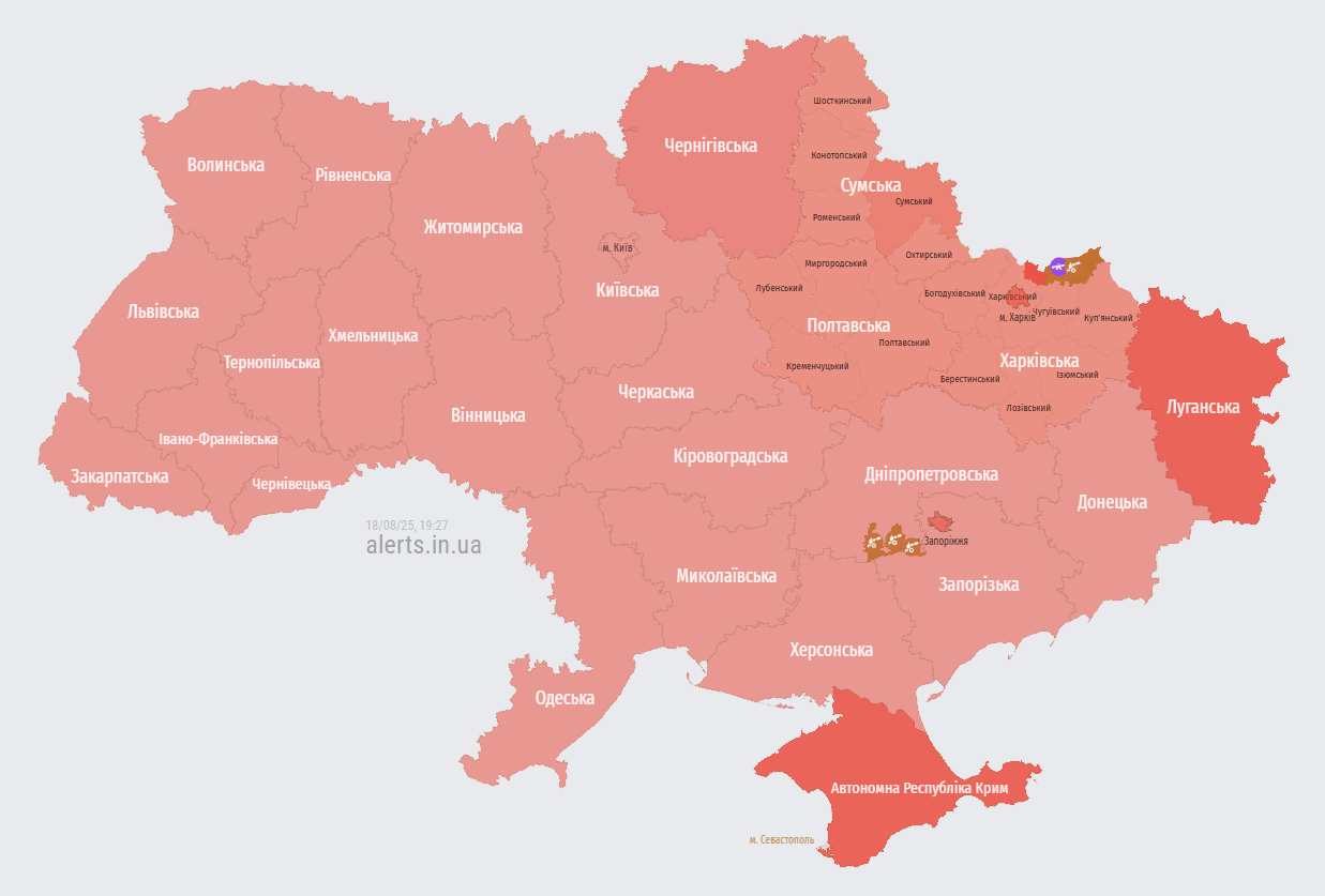 По всій Україні ракетна загроза: злетів МіГ-31К