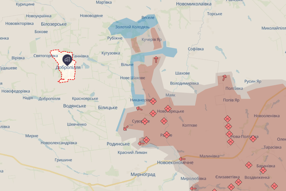 Чи вдалося ЗСУ "зрізати" виступ під Добропіллям: Сили оборони дали відповідь