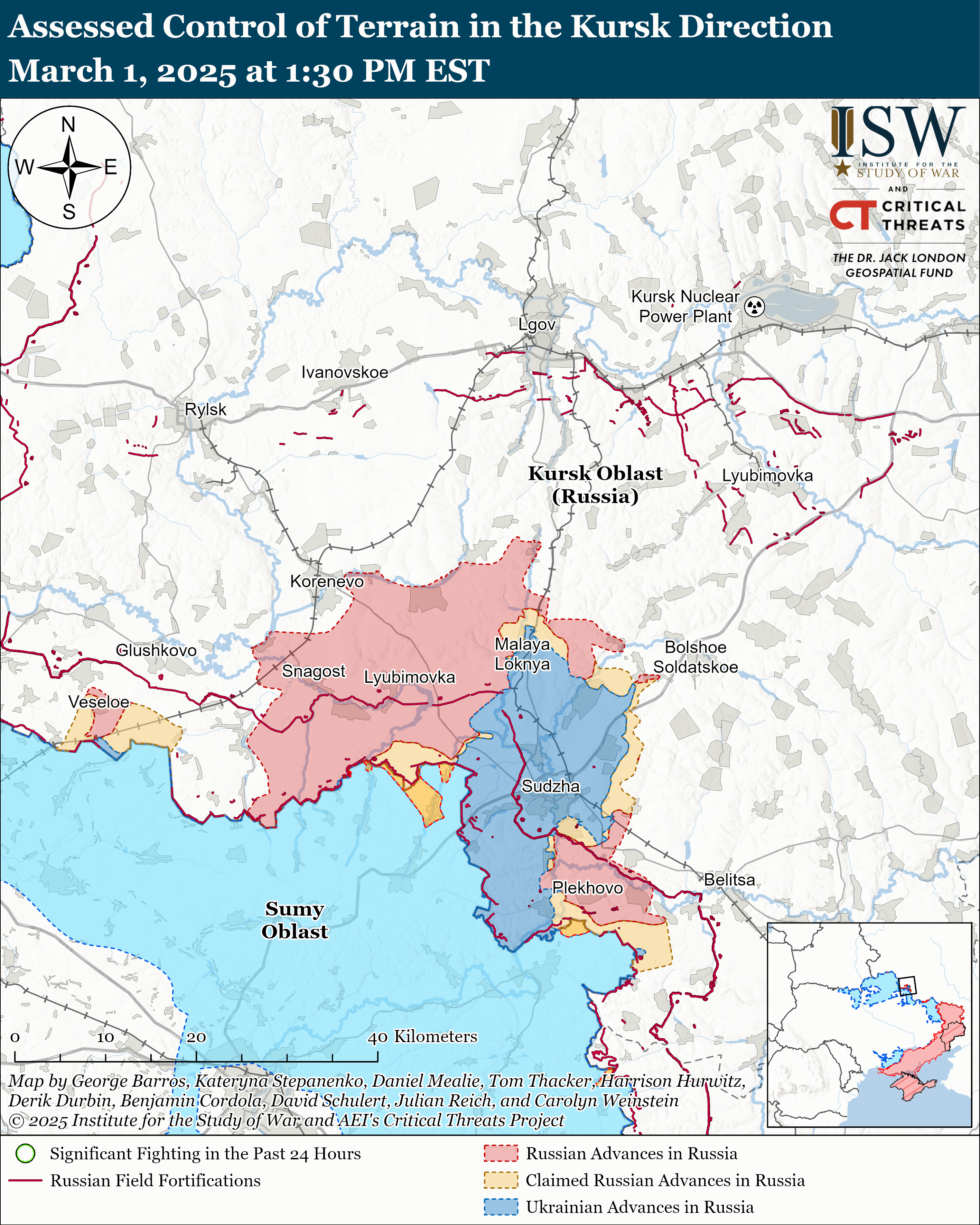 ЗСУ мали успіх у районі Торецька, окупанти просунулися біля Великої Новосілки: карти ISW