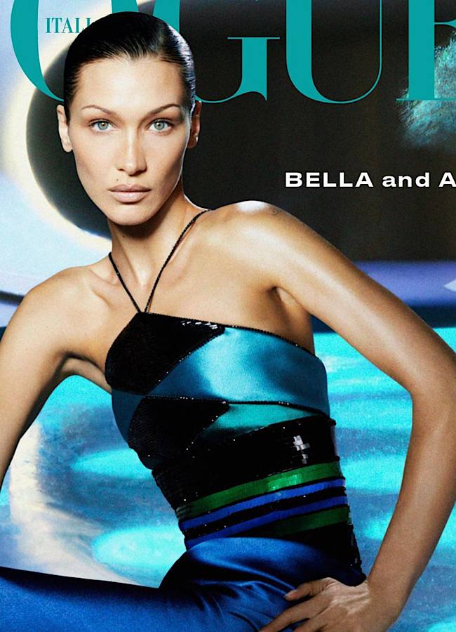 10 самых изысканных и огненных образов Беллы Хадид (фото)