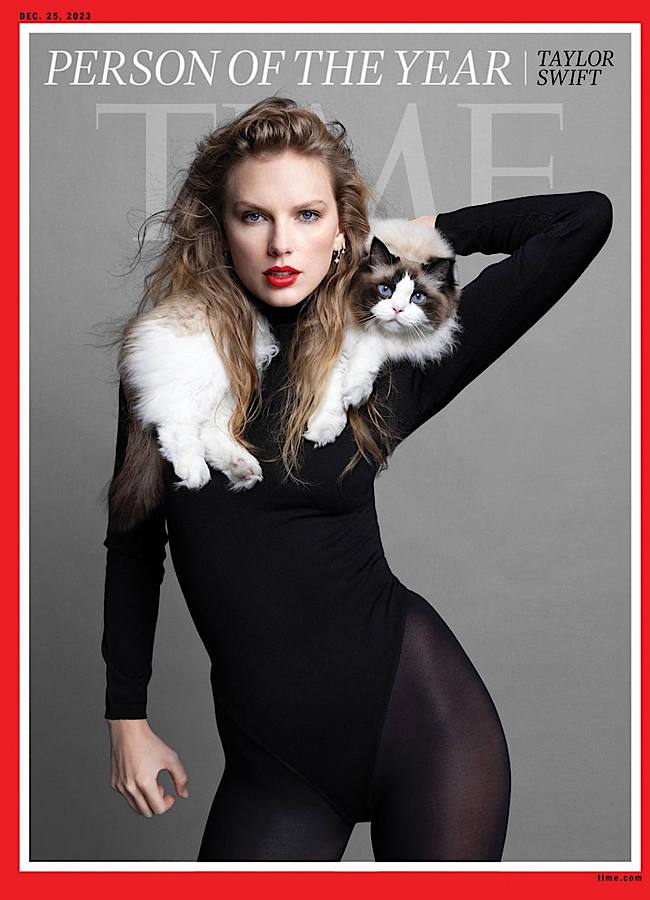 "Чи можу я взяти свого кота?": Тейлор Свіфт жартівливо відреагувала на звання Людина року