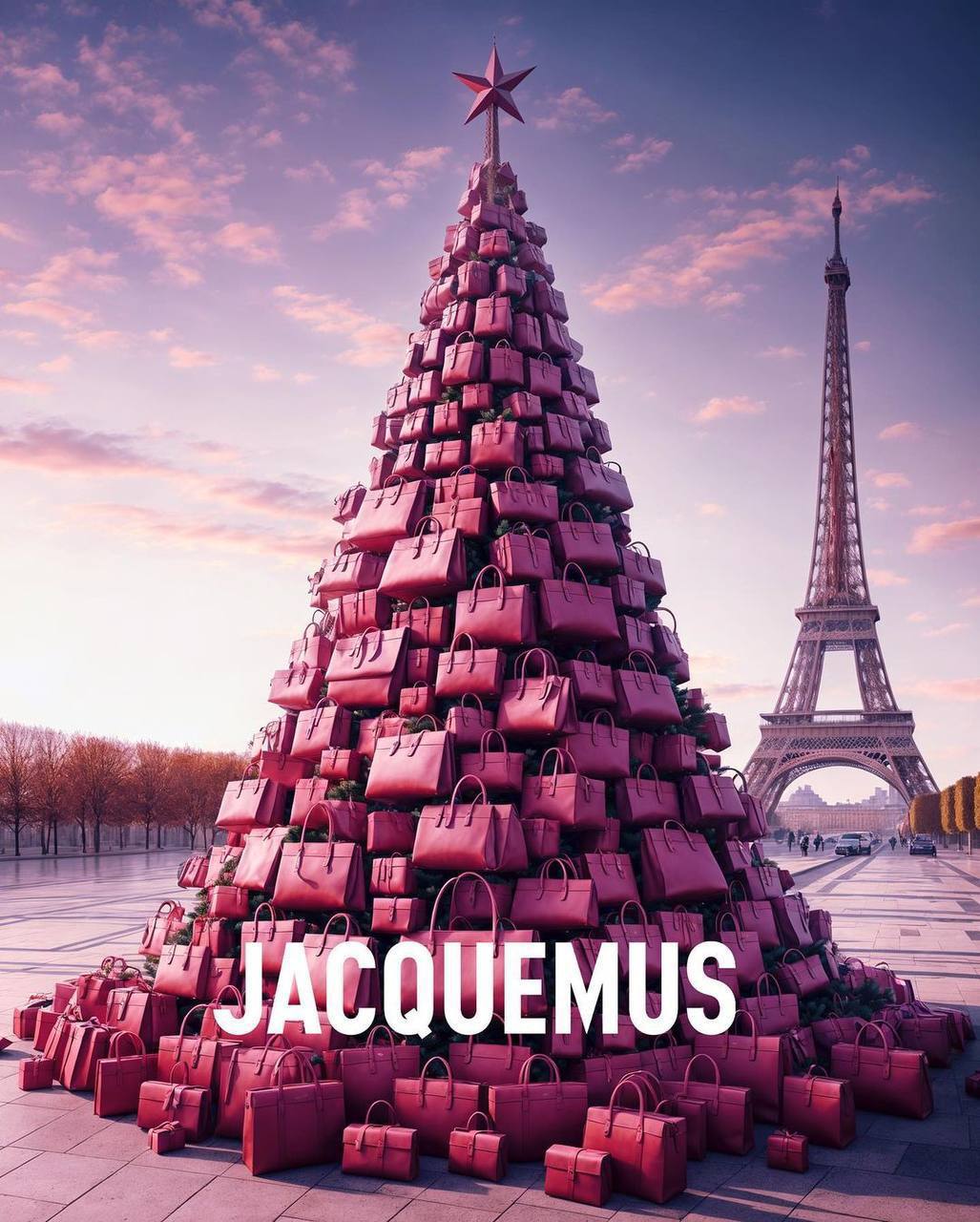 Штучний інтелект показав, як можуть виглядати ялинки від світових брендів (фото)