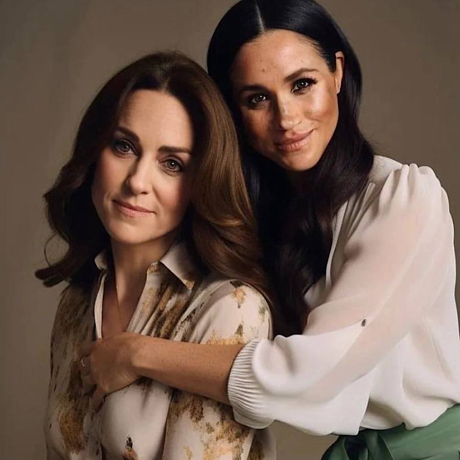 Штучний інтелект показав, як можуть виглядати Меган Маркл та Кейт Міддлтон (фото)