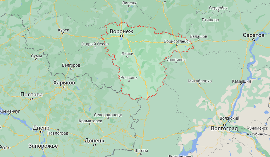 У Воронезькій області РФ стверджують, що нібито збили безпілотник