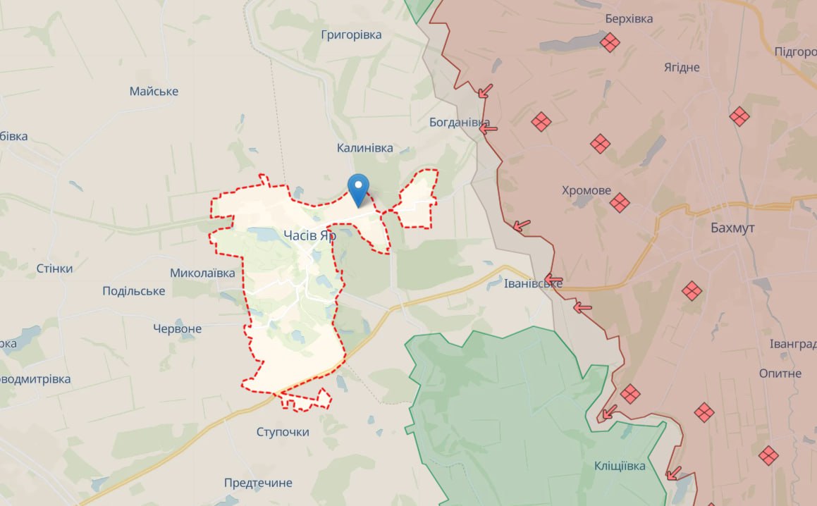 Росіяни у районі Часового Яру використовують тактику, як в Авдіївці, - розвідка Британії