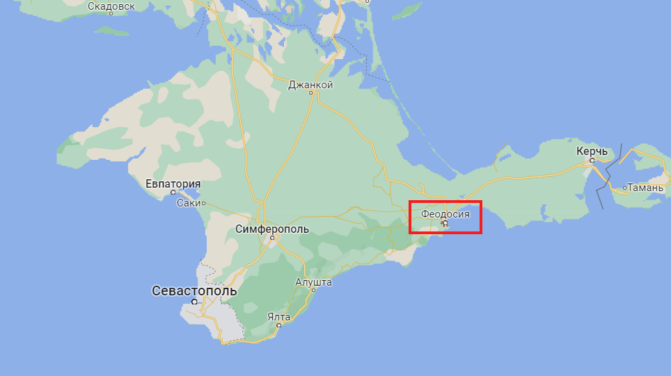 В окупованій Феодосії повідомляють про вибухи