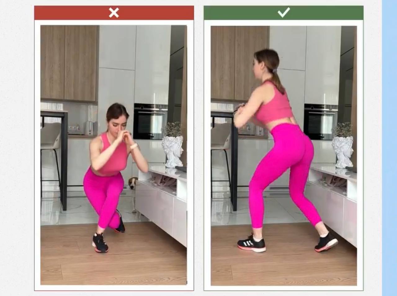 Тренер назвала популярные упражнения, которые сильно вредят коленям (видео)