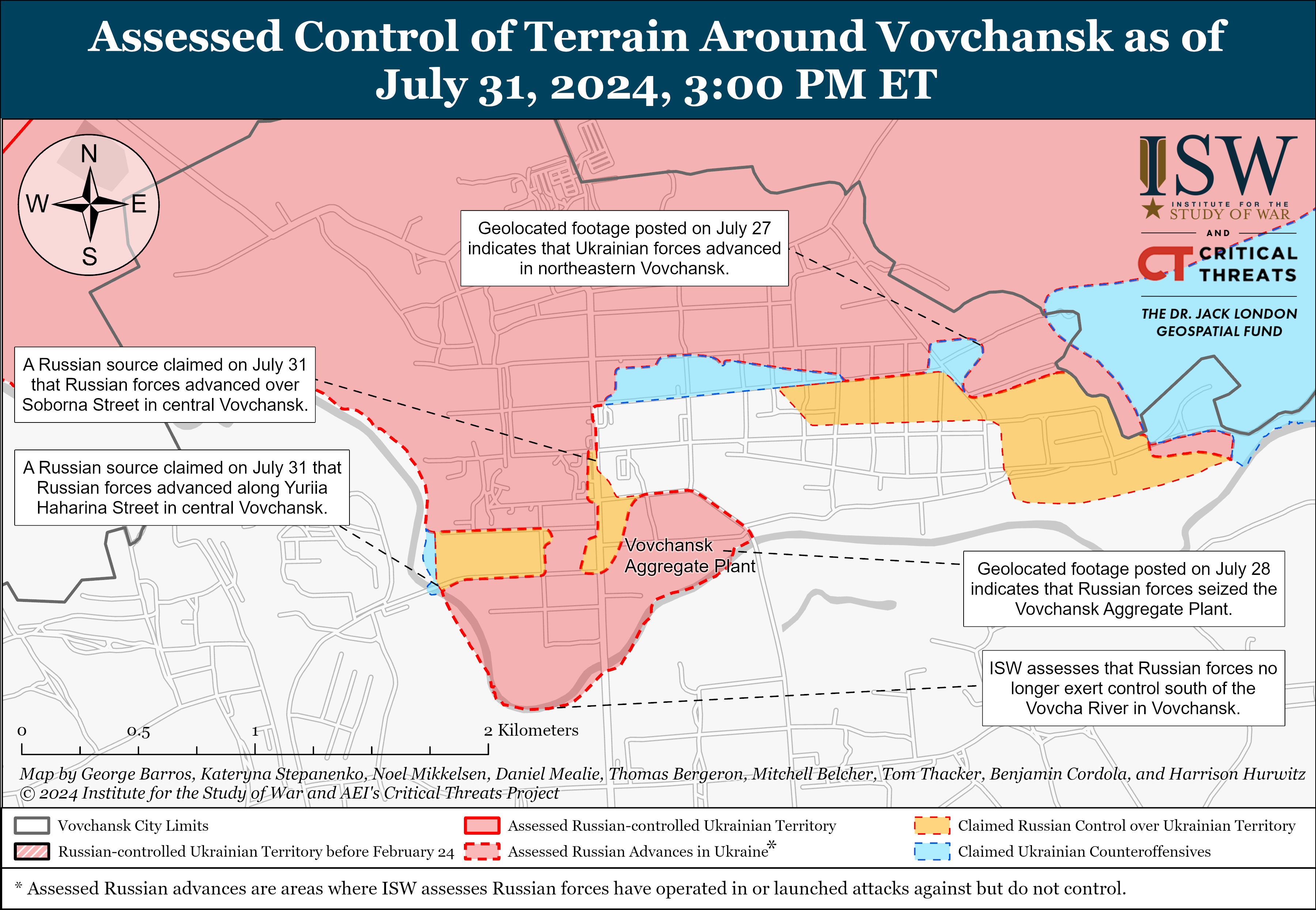 Ворог тисне на Донбасі на кількох напрямках та на Запоріжжі: карти ISW