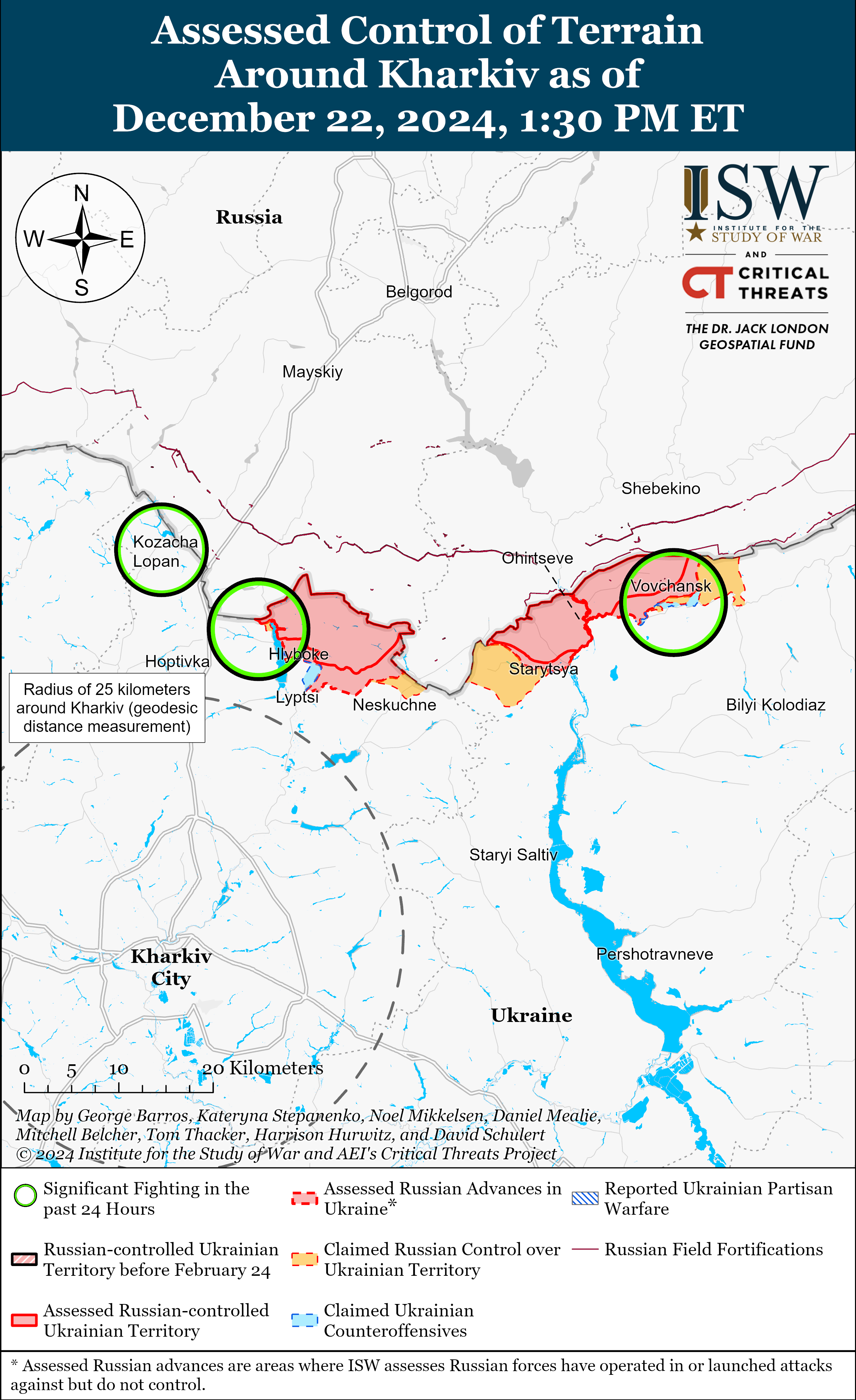 ЗСУ мали успіх під час операції на Запоріжжі, ворог просунувся на 4 напрямках: карти ISW