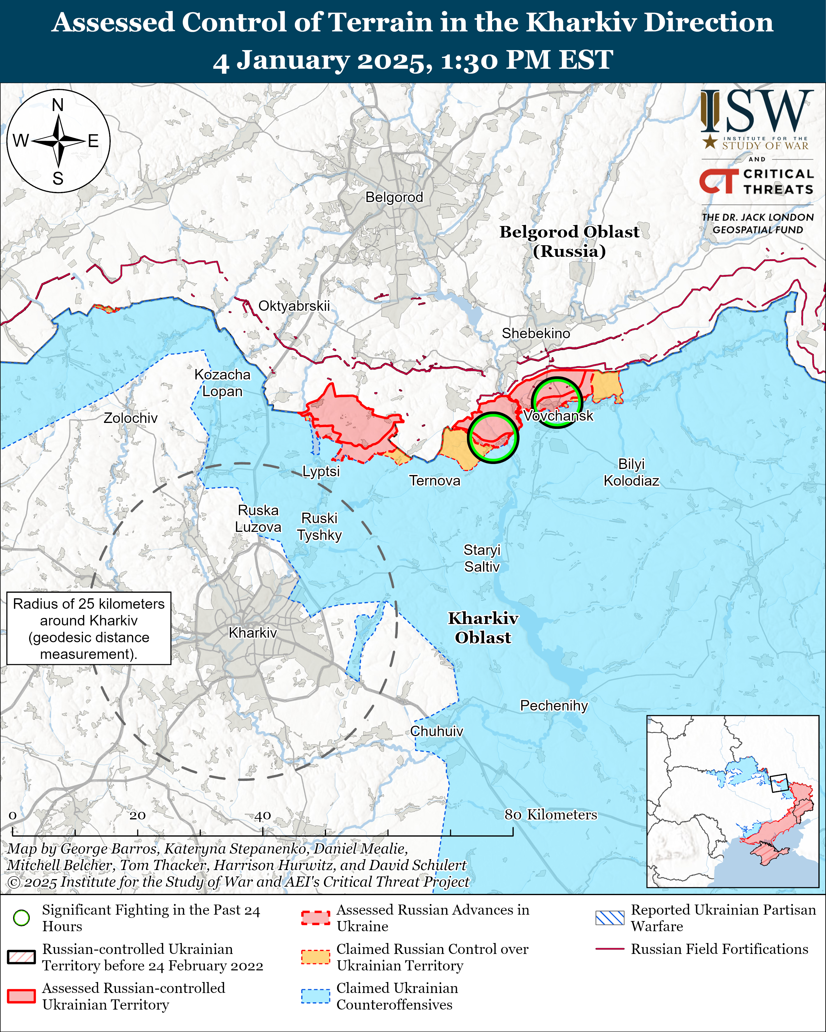 ЗСУ мали успіх під Кремінною та, ймовірно, утримують позиції біля Курахового: карти ISW