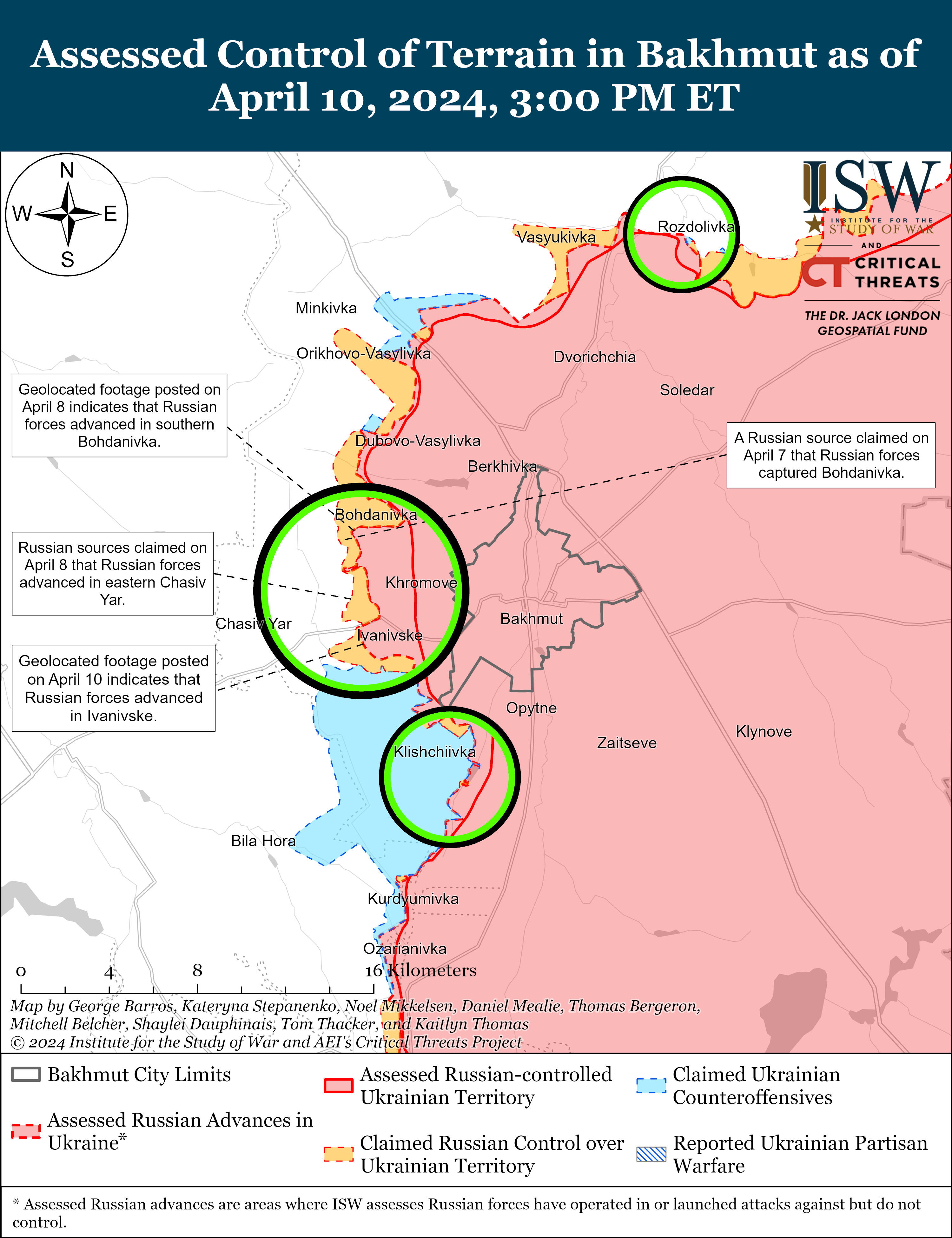 ЗСУ спалили багато техніки окупантів біля Тернів: карти ISW