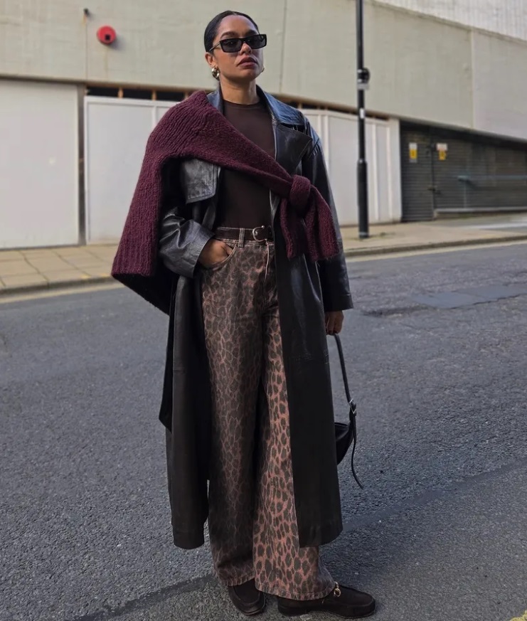 Леопард - тренд зимы 2025 года: как носить и с чем сочетать смелый принт