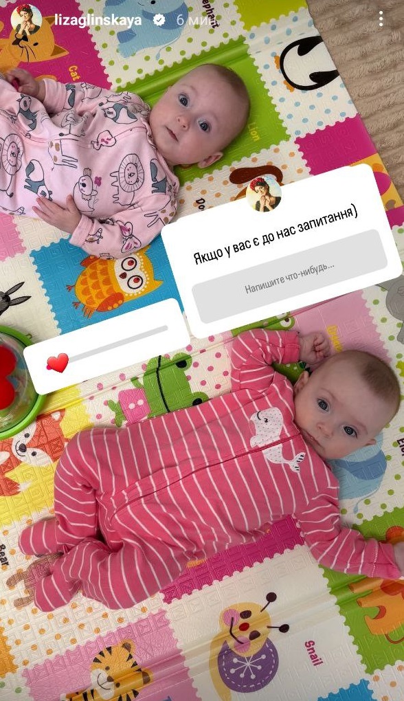 Зірка "МастерШеф" Ліза Глінська замилувала фото з 5-місячними доньками: на кого вони схожі