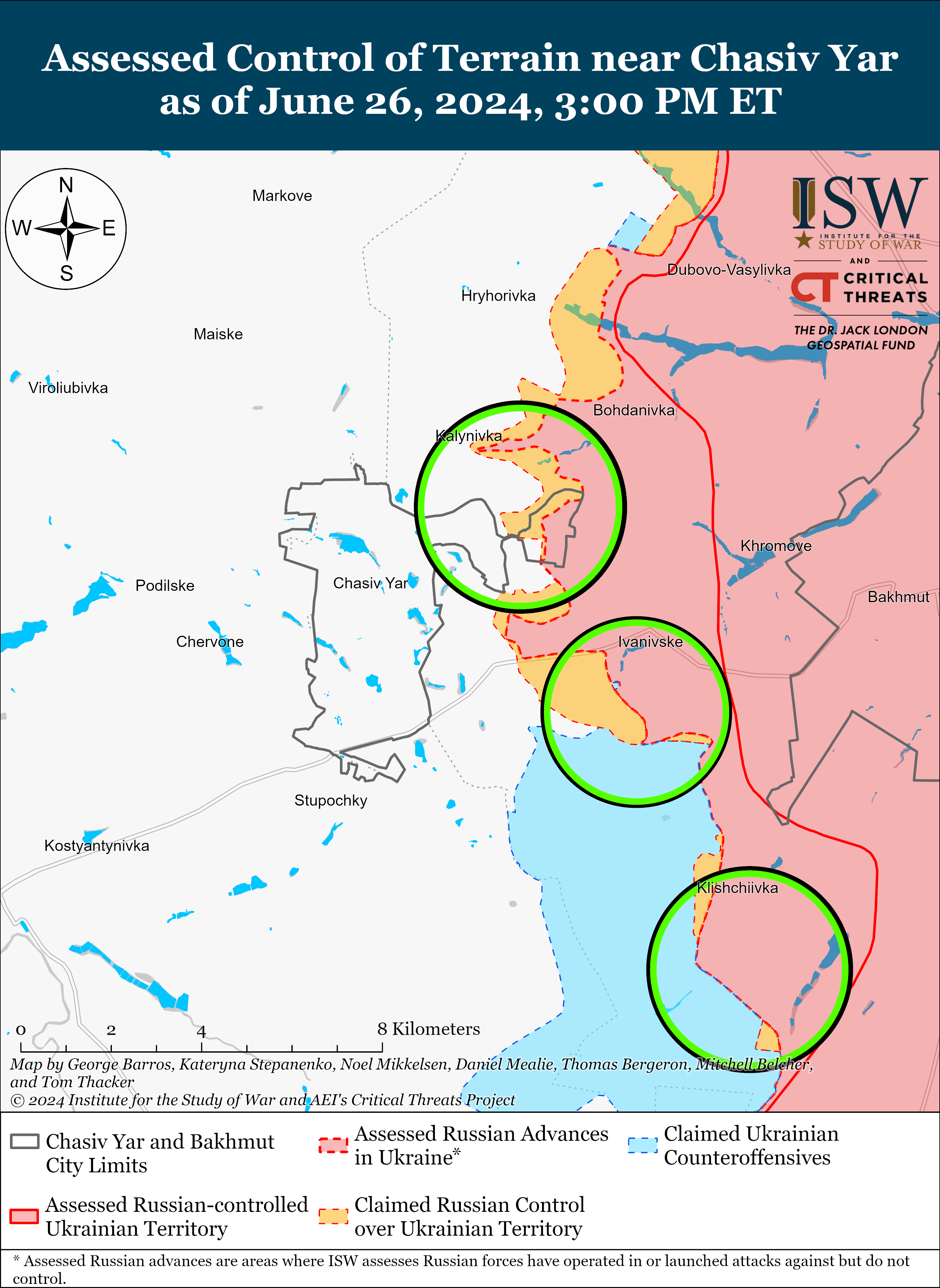 ЗСУ стримують РФ на багатьох напрямках, але ворог просунувся під Куп'янськом: карти ISW