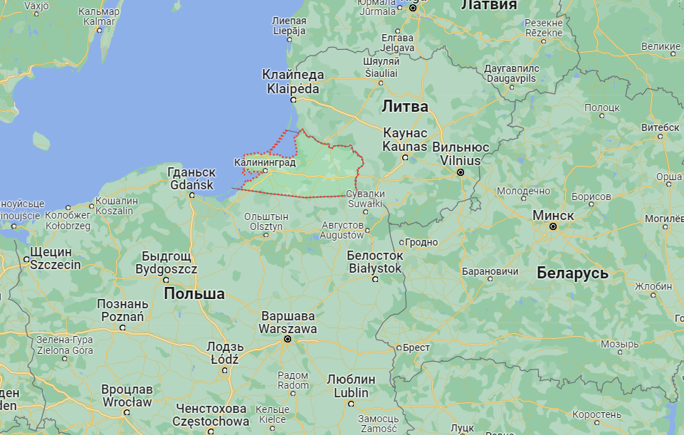 У Калінінградській області РФ розбився винищувач Су-30