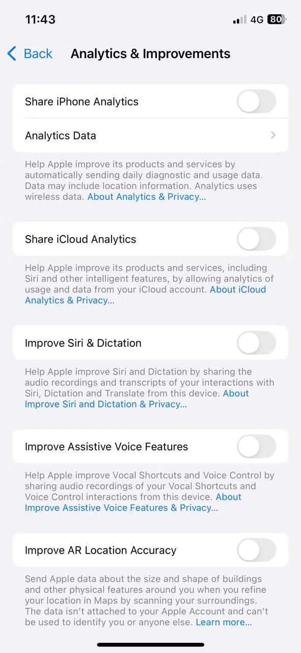 9 прихованих налаштувань iPhone, які захистять вашу приватність просто зараз