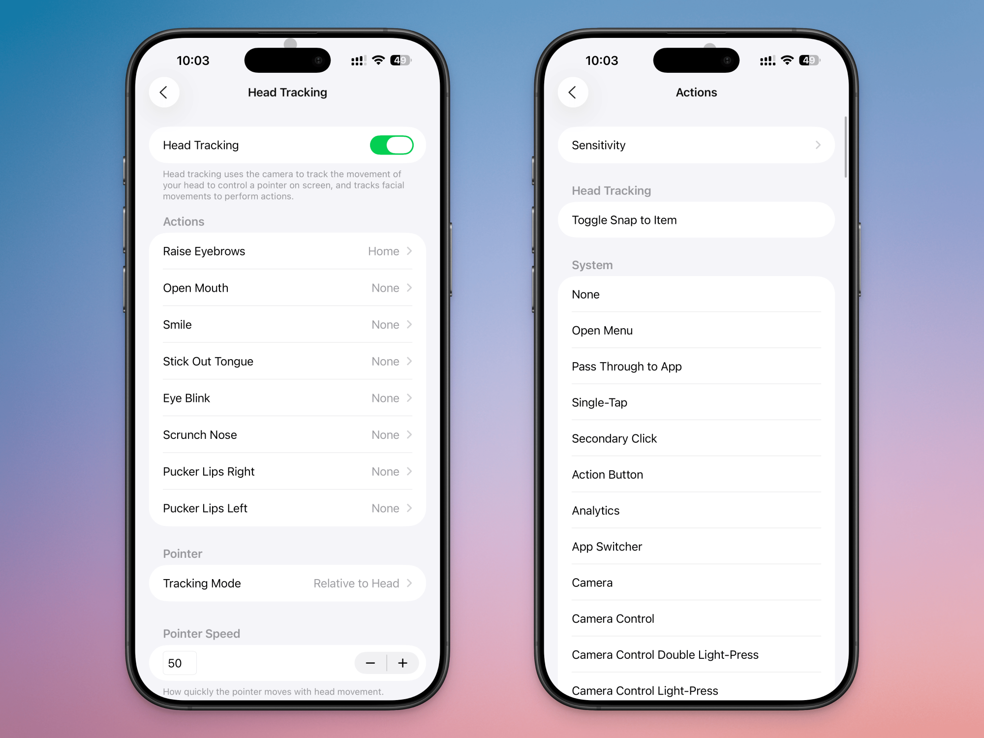 iPhone можна керувати лицем: як працює функція у iOS 26