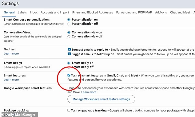 Google непомітно ввімкнув приховану функцію в Gmail, яка читає ваші листи: ось як її вимкнути