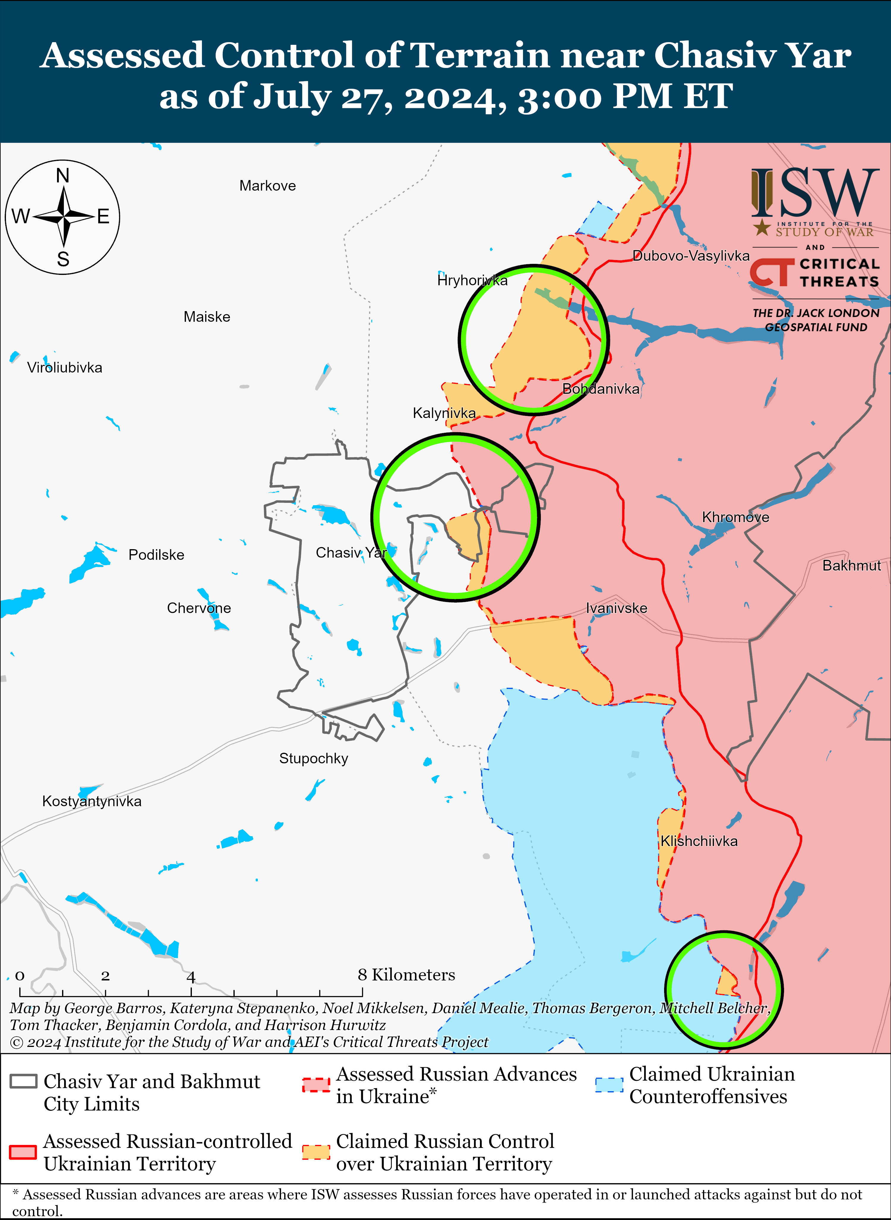 ЗСУ просунулися у Вовчанську і відновили позиції біля Торецька: карти ISW