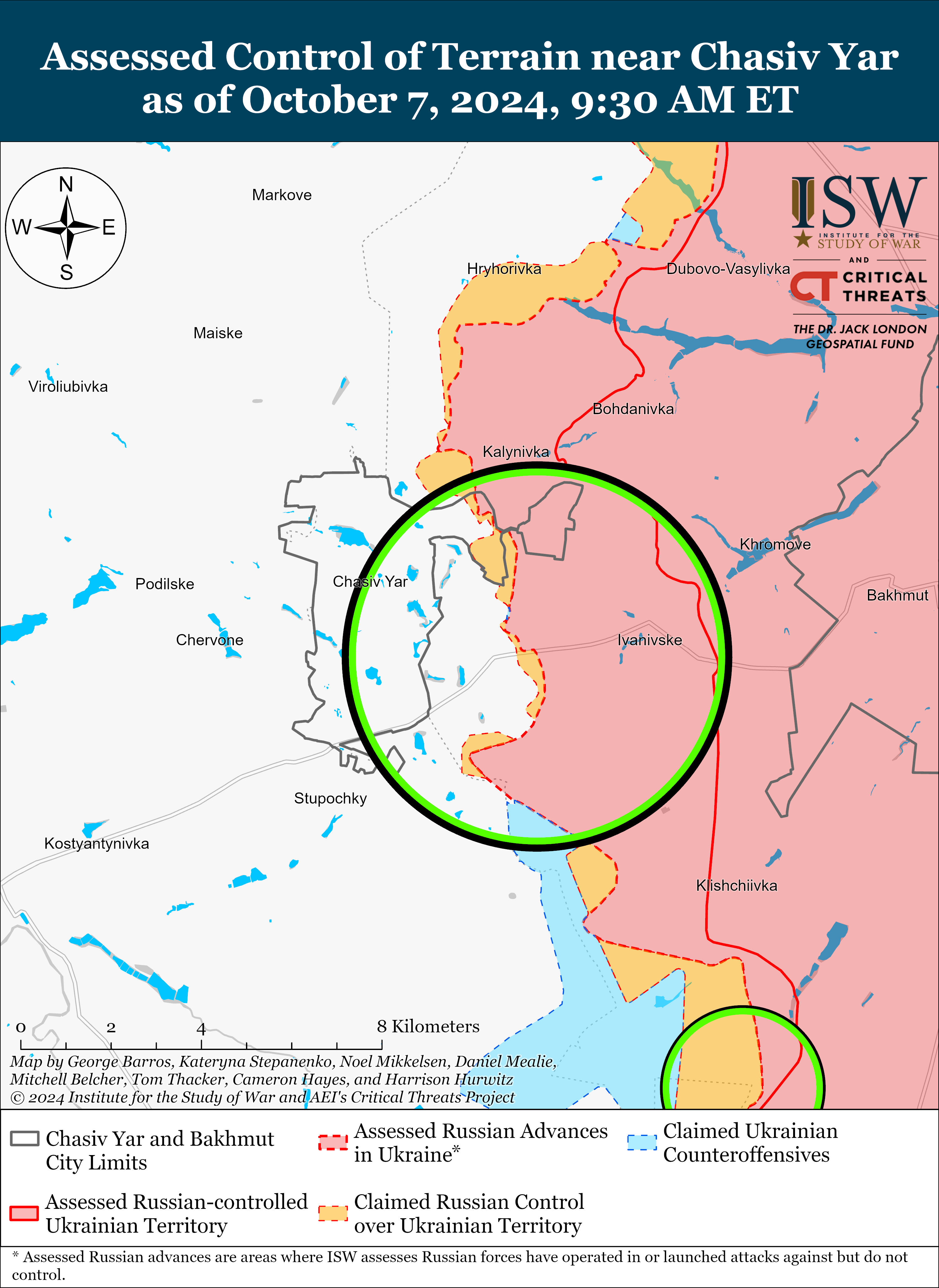 ЗСУ мали успіх біля Кореневого, а ворог просунувся у трьох областях: карти ISW