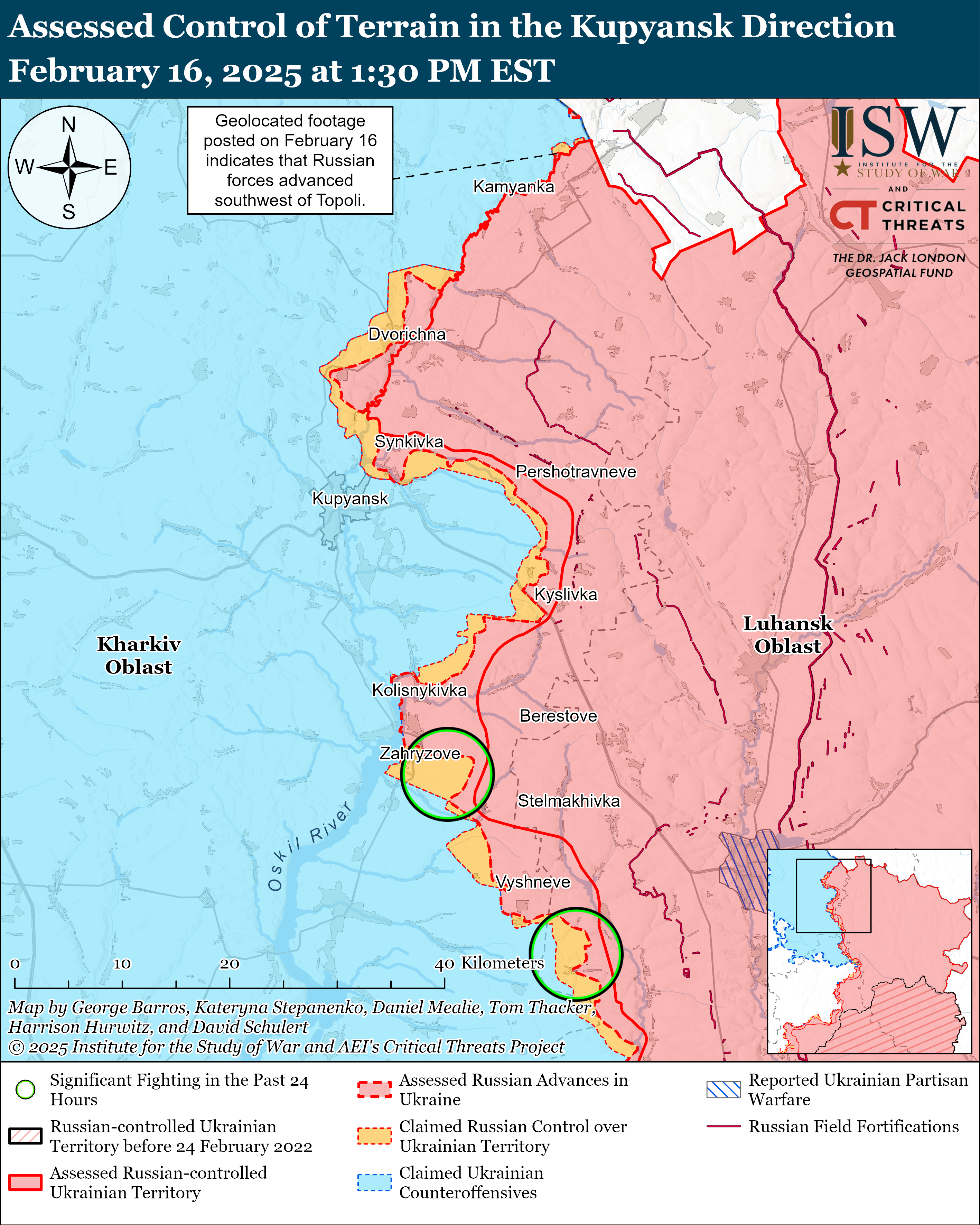 ВСУ продвинулись под Торецком, а войска КНДР могли скорректировать тактику: карты ISW