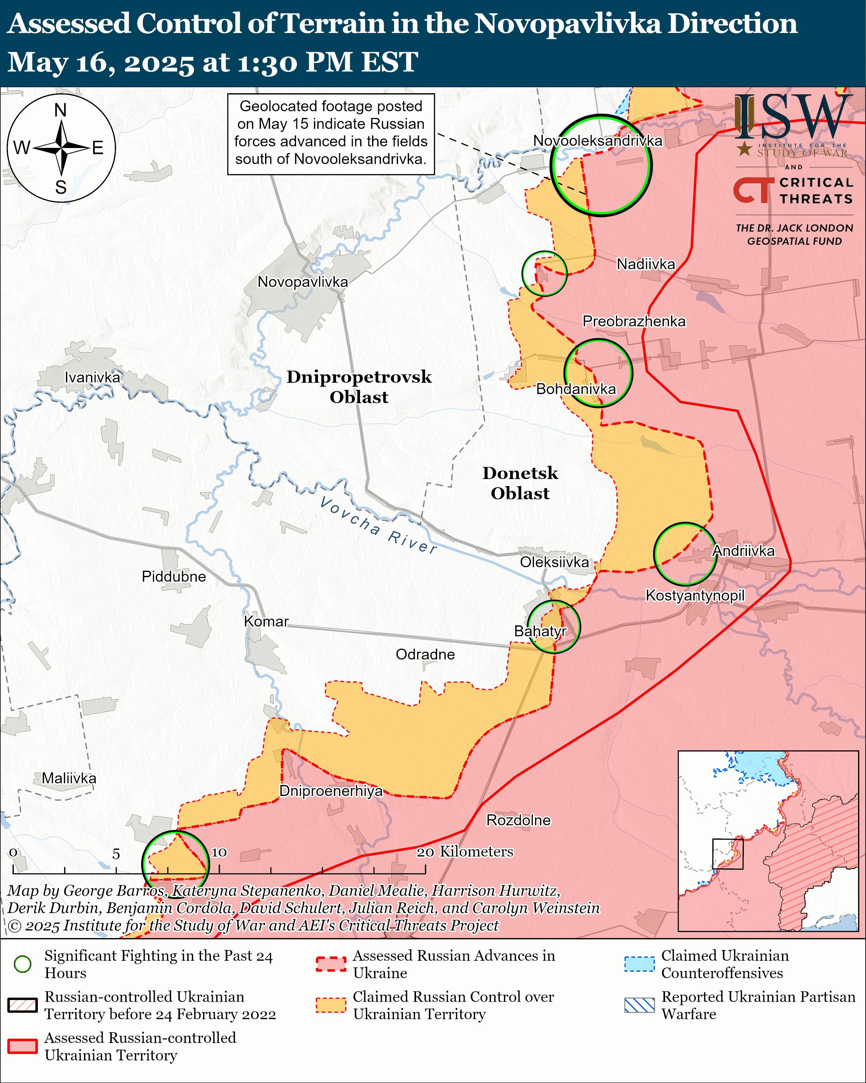 ЗСУ просунулися на Покровському напрямку, ворог тисне на 4-х напрямках: карти ISW