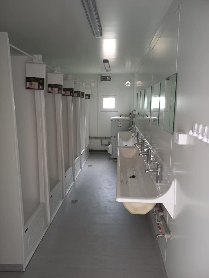 Под Киевом установили "польский" модульный городок: как он выглядит