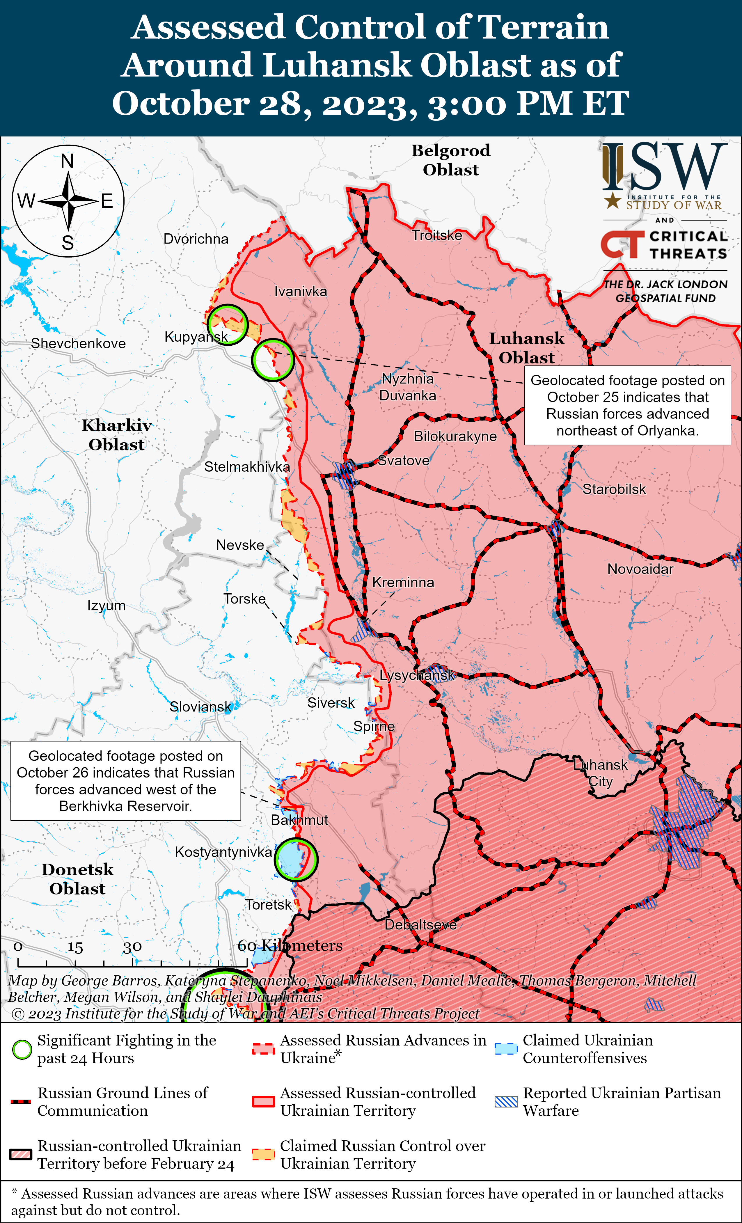 ЗСУ знищують російські позиції на островах дельти Дніпра: карти боїв ISW