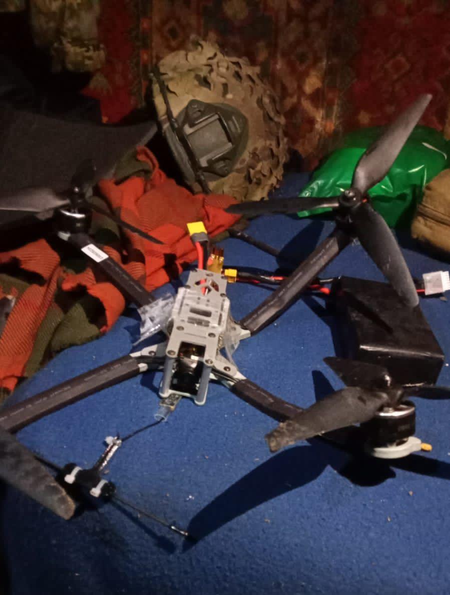 Прикордонники "приземлили" дрон під Бахмутом, тепер він знищуватиме окупантів