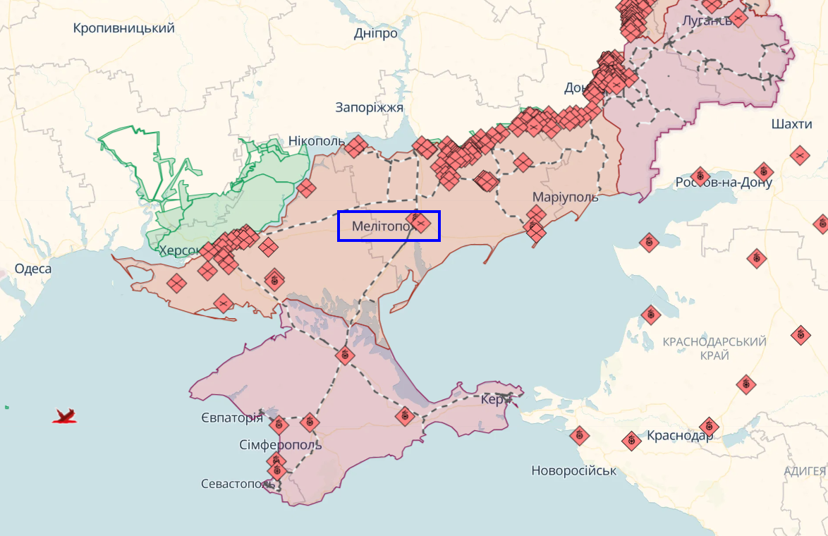 У Мелітополі партизани провели нову спецоперацію: знищили окупантів і техніку