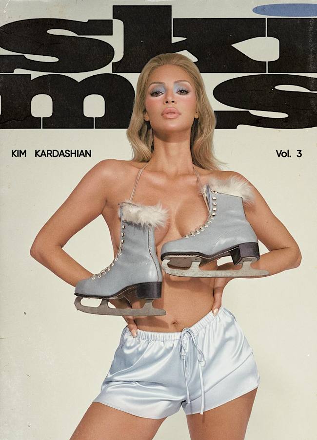 Кім Кардаш’ян презентувала новорічний кампейн у стилі 90-х