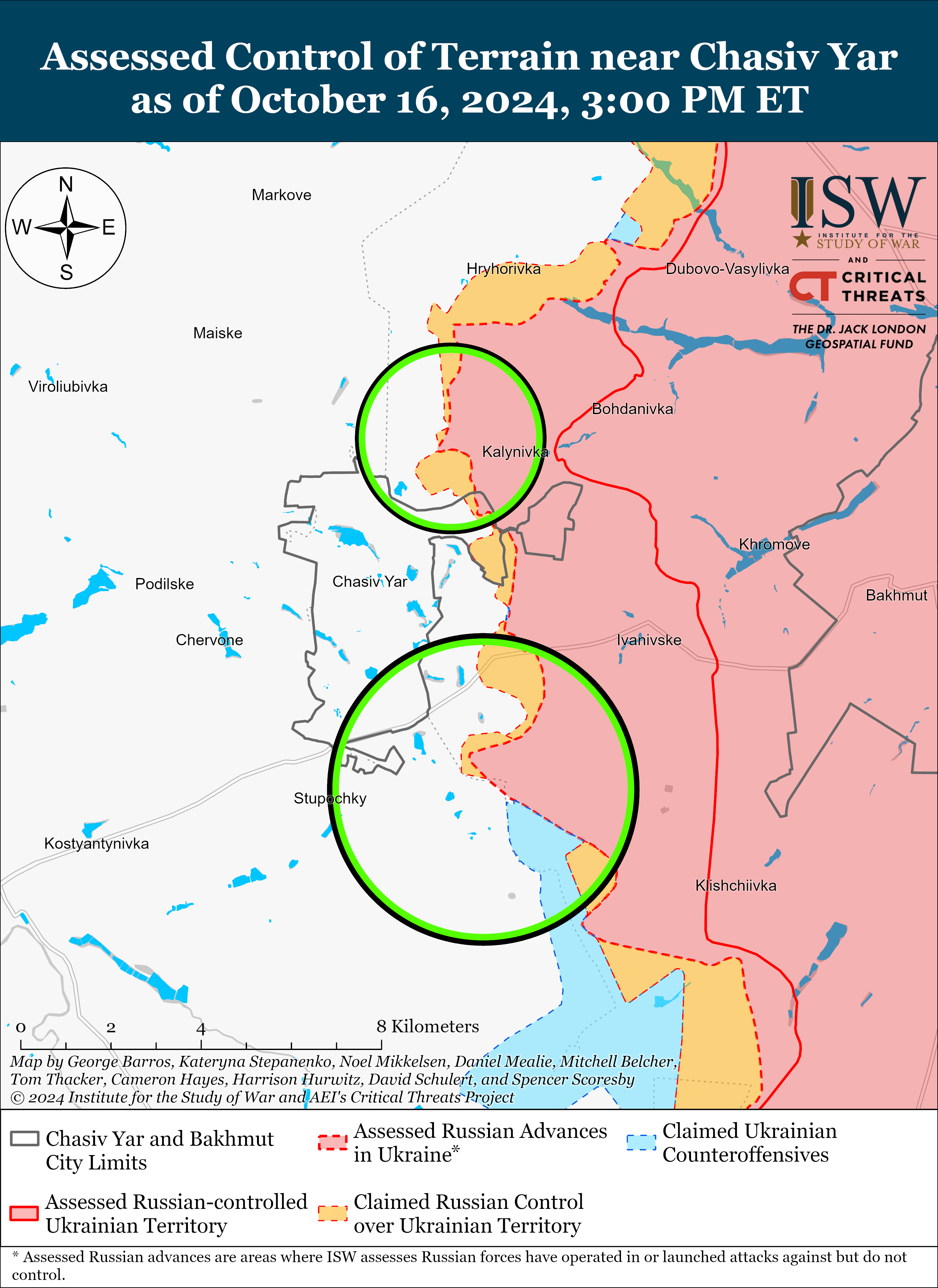 Бої в Курській області ускладнюються через погоду, ворог просунувся на Донбасі: карти ISW