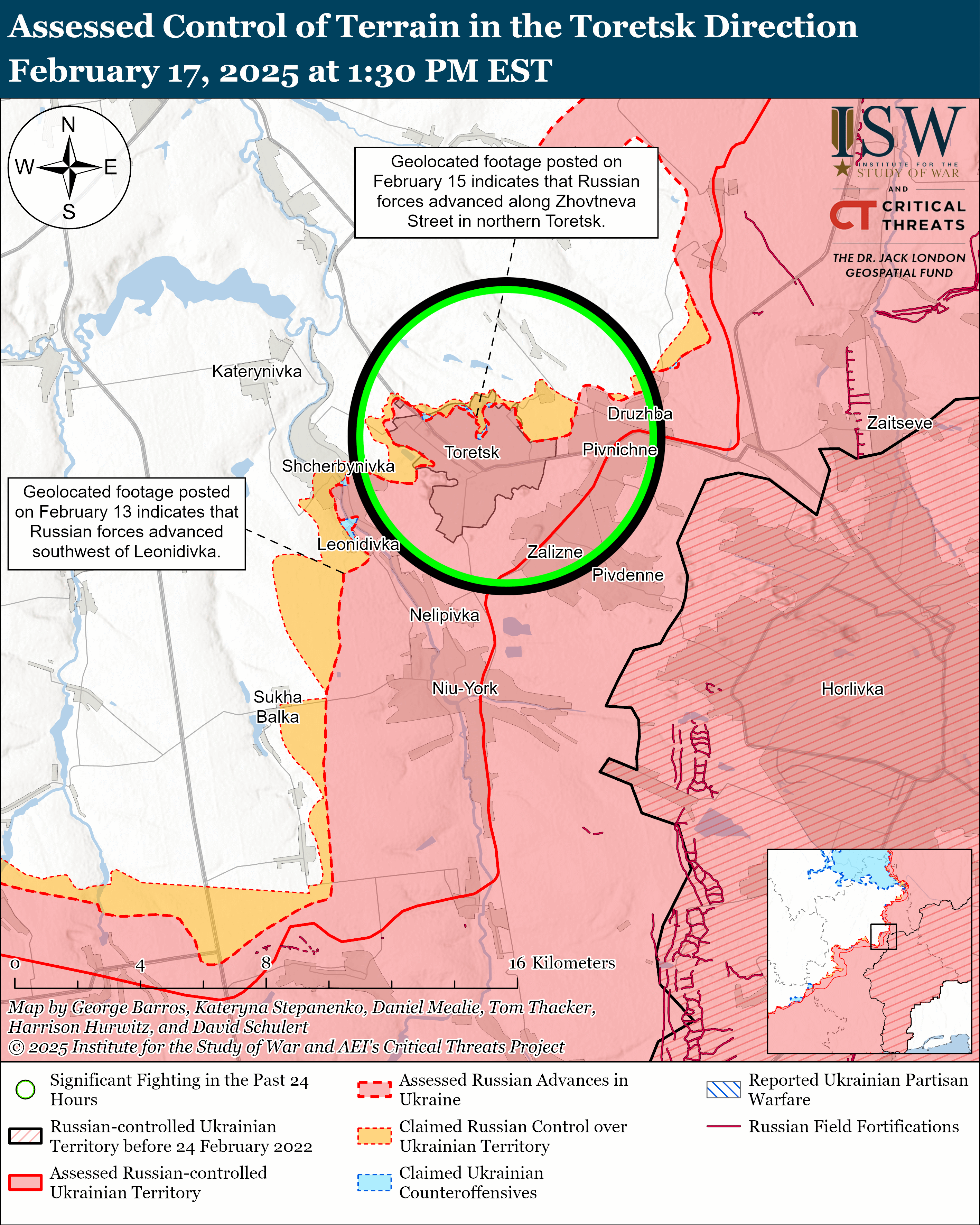 Враг продвинулся под Торецком и Покровском, Курахово и Великой Новоселкой: карты ISW