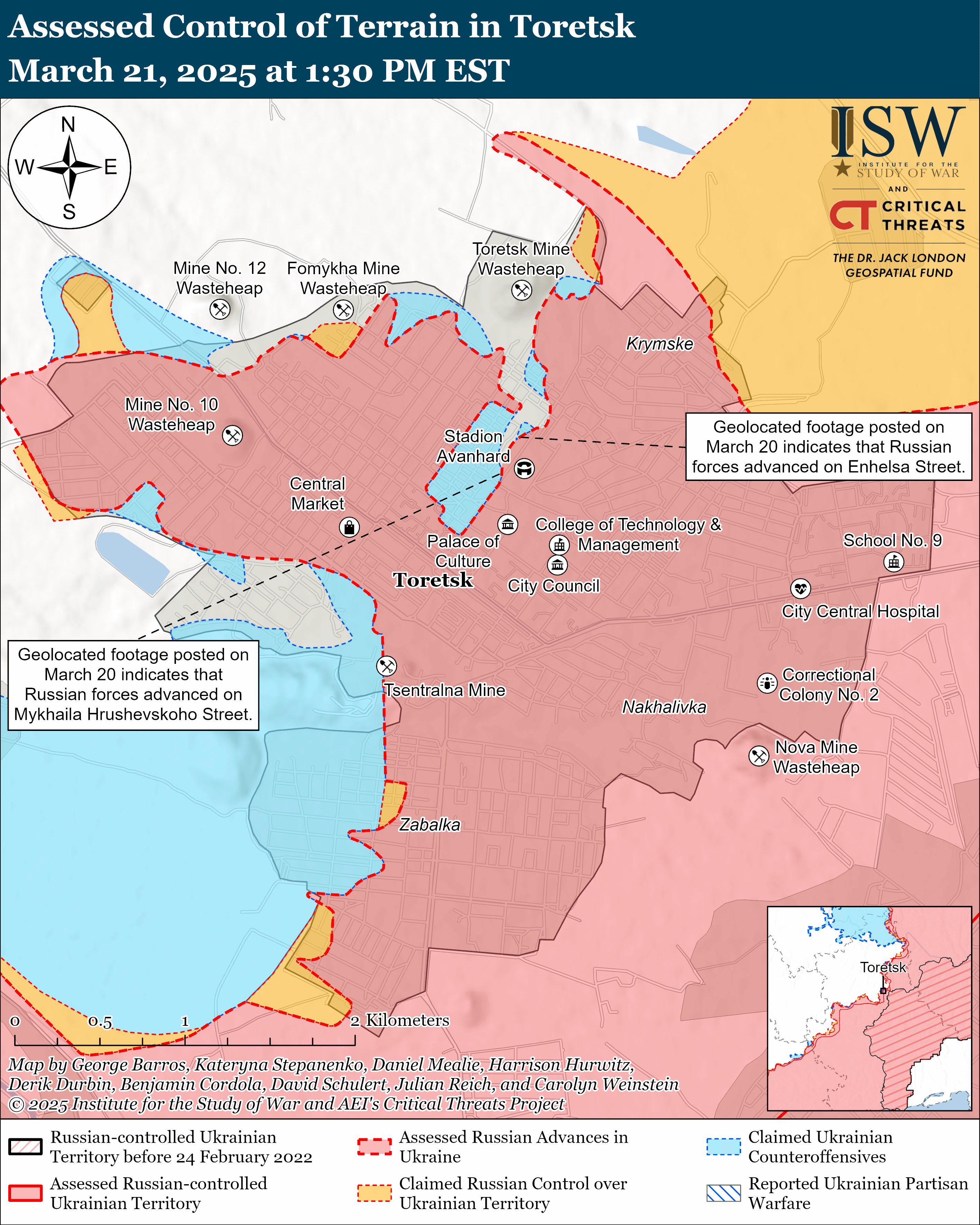 ЗСУ мали успіх у Бєлгородській області, агресор тисне на Сумщині і на Донбасі: карти ISW