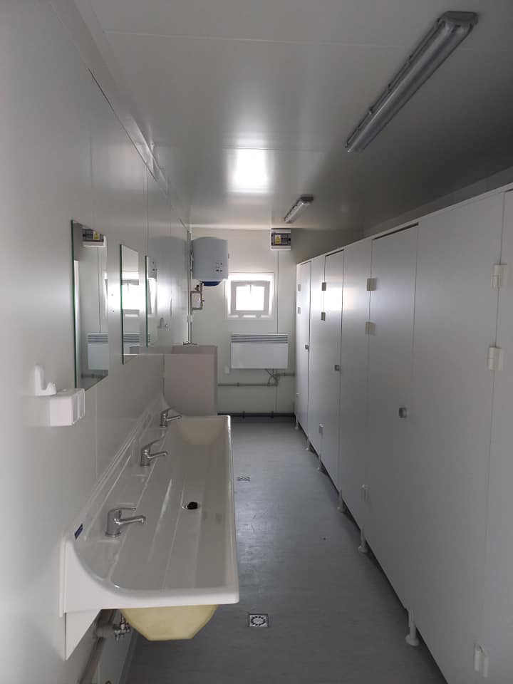 Под Киевом установили "польский" модульный городок: как он выглядит