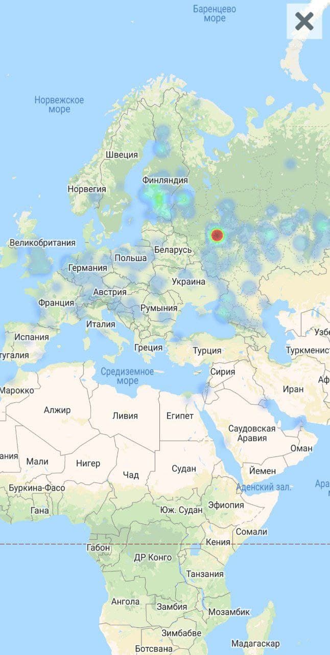 В европейском Youtube произошел масштабный сбой
