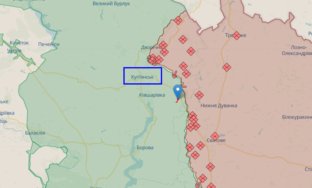 Під Куп'янськом відновилася інтенсивність наступальних дій РФ, - Синєгубов