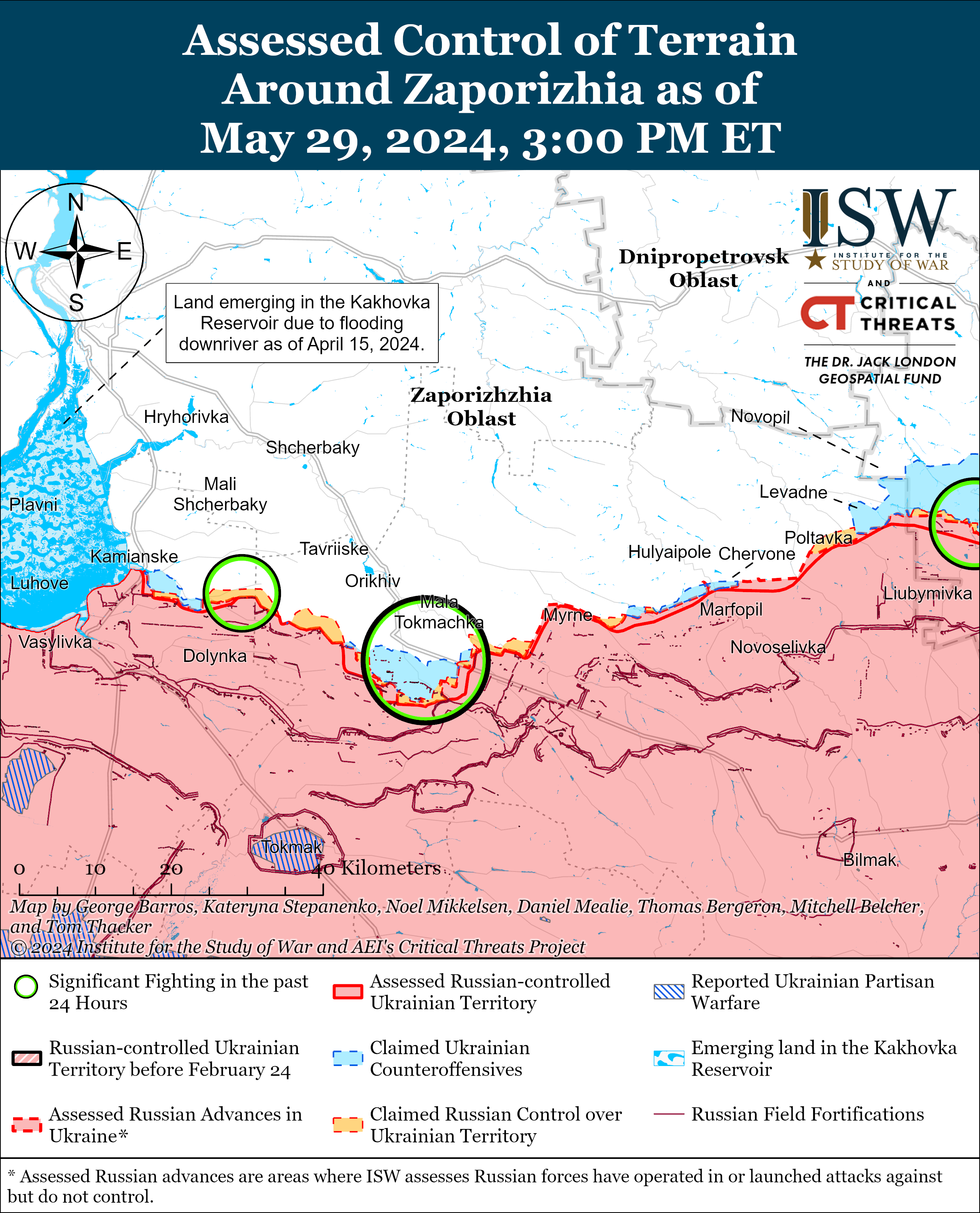 ЗСУ "притупили" наступ РФ у Харківській області, ворог просувається на Донбасі: карти ISW
