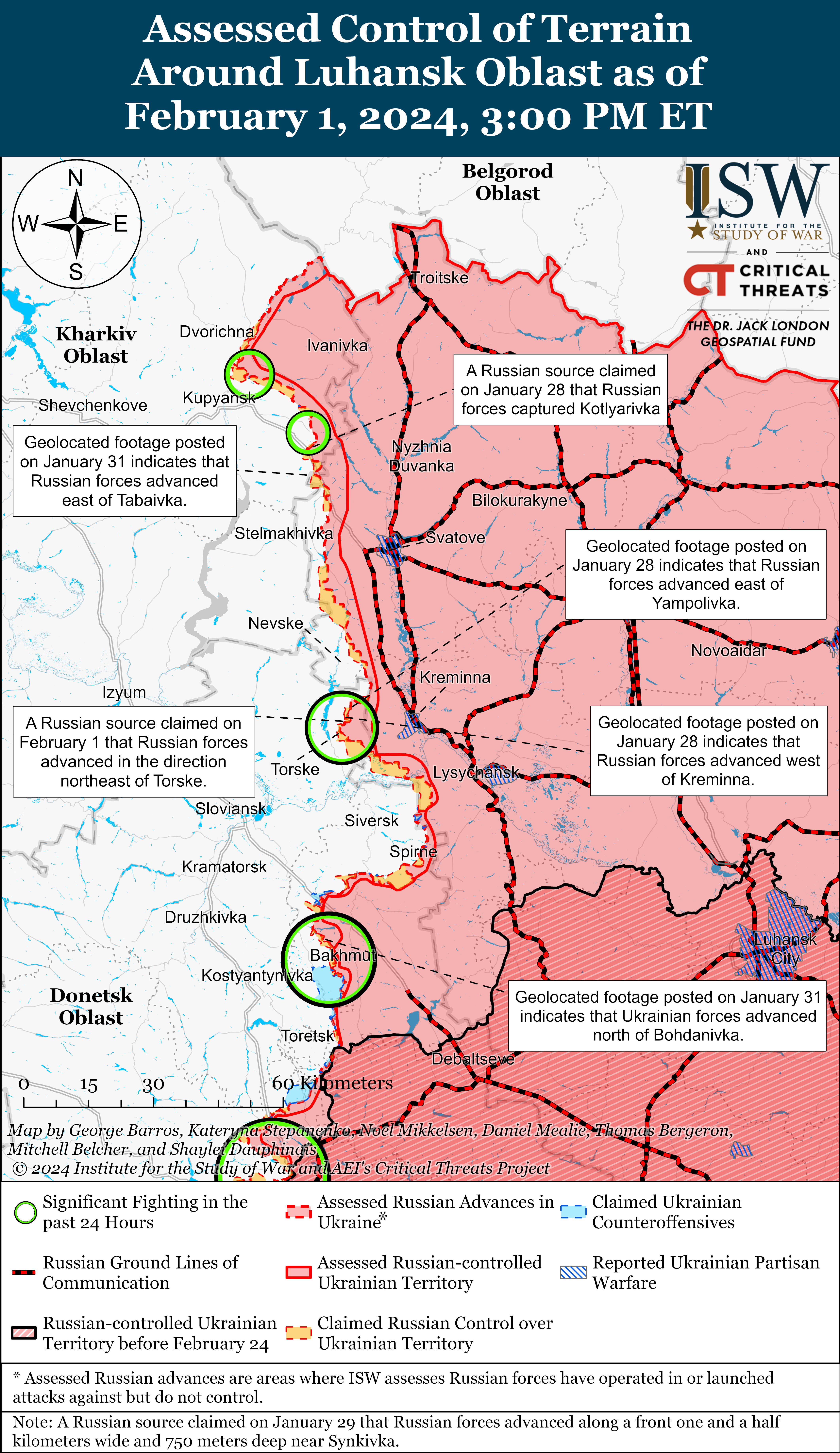 ВСУ продвинулись к юго-западу от Старомайорского: карты ISW