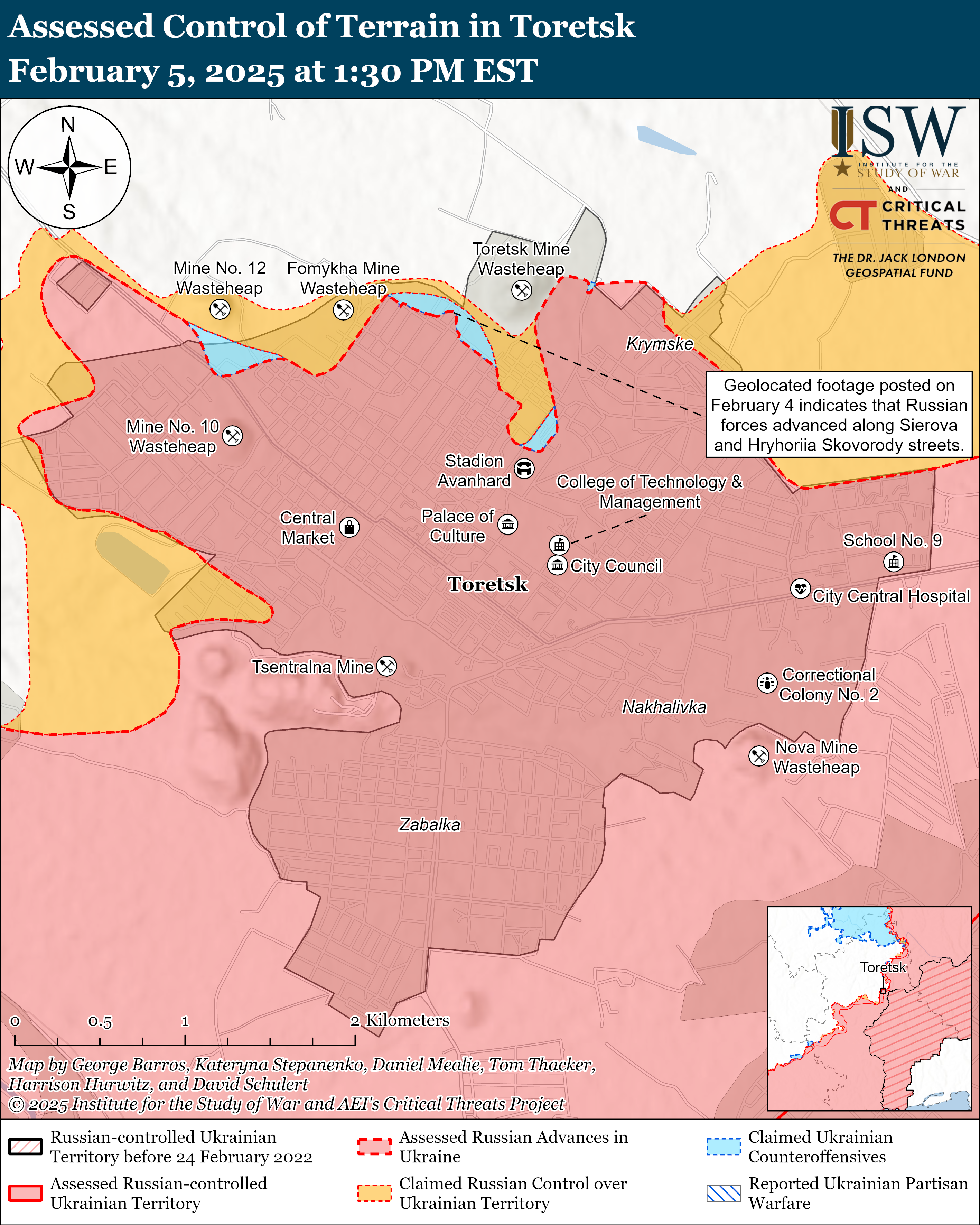 ЗСУ мали успіх під Покровськом, окупанти просунулися на 4 напрямках: карти ISW