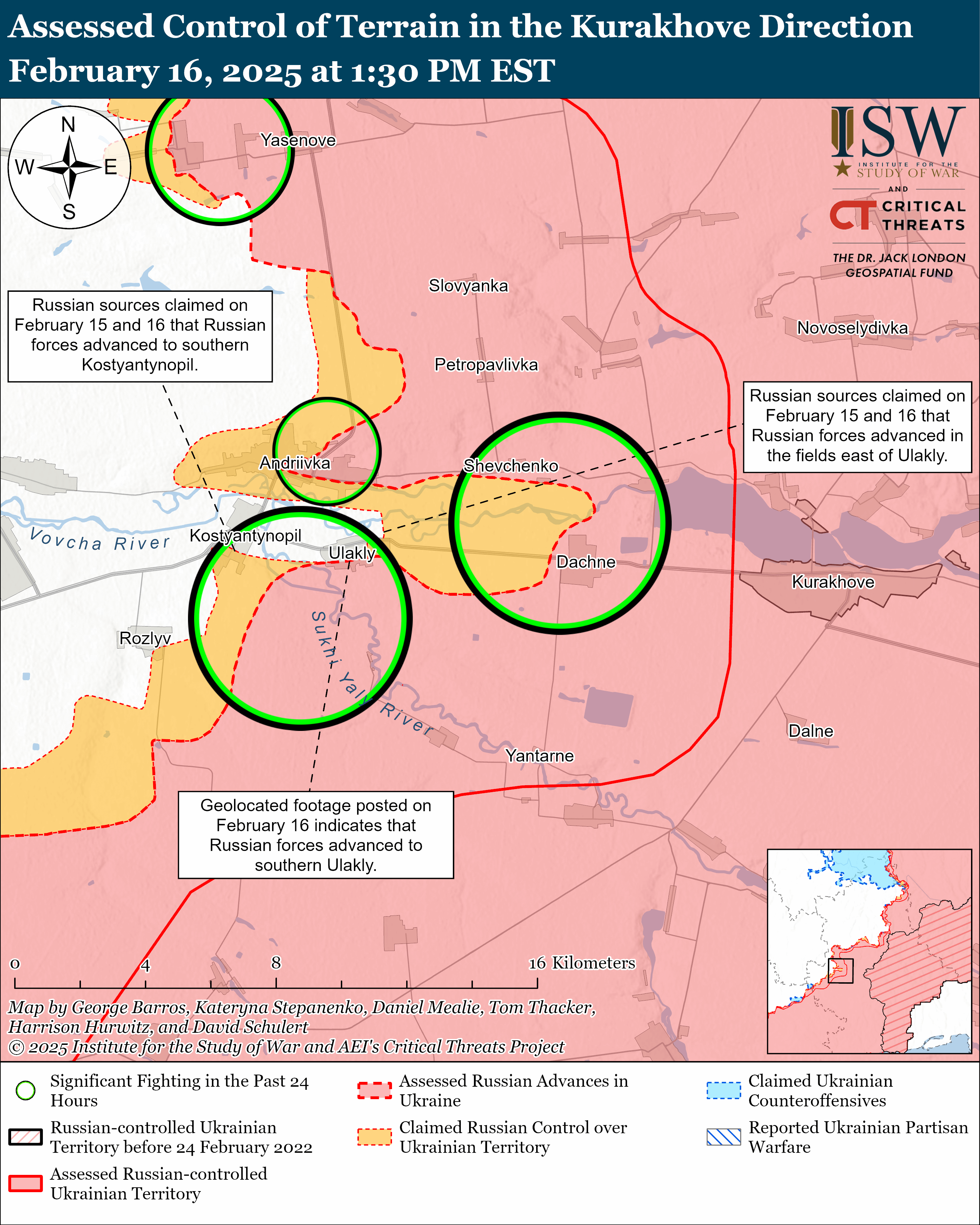 ВСУ продвинулись под Торецком, а войска КНДР могли скорректировать тактику: карты ISW