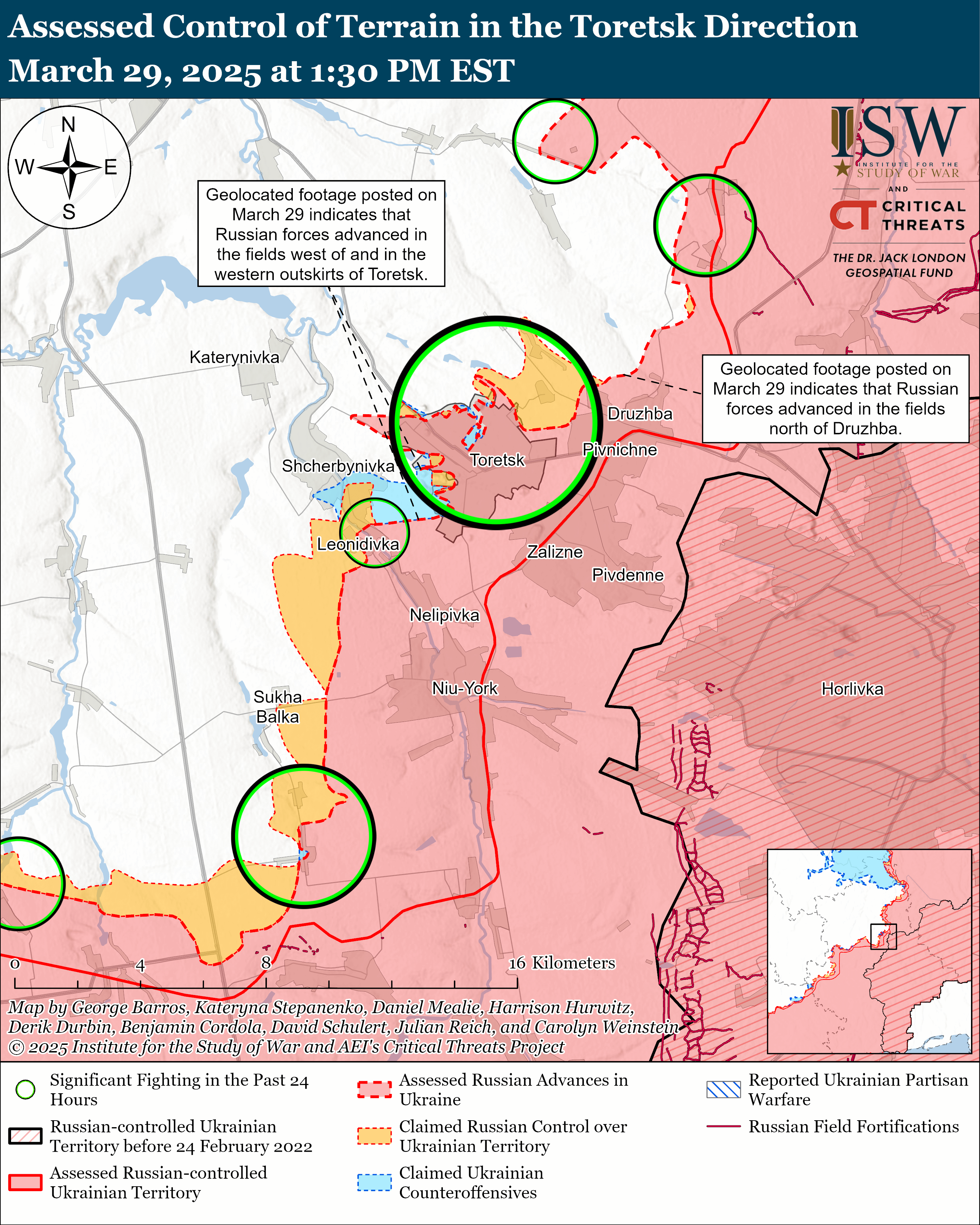 ЗСУ мали успіх біля Покровська і на Бєлгородщині, ворог тисне на 3 напрямках: карти ISW
