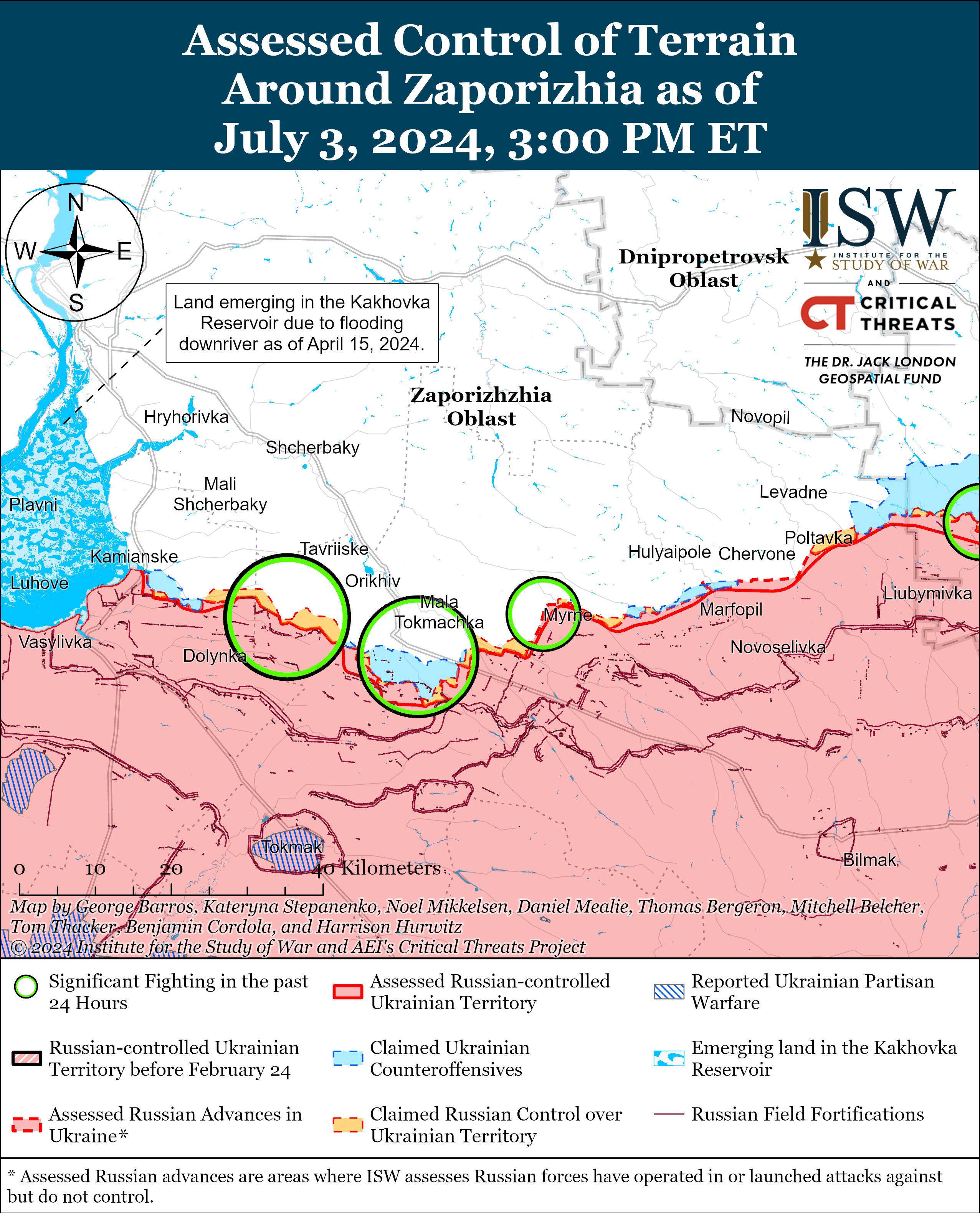 ЗСУ мали успіх у Вовчанську і під Кремінною, ворог тисне на Торецькому напрямку: карти ISW